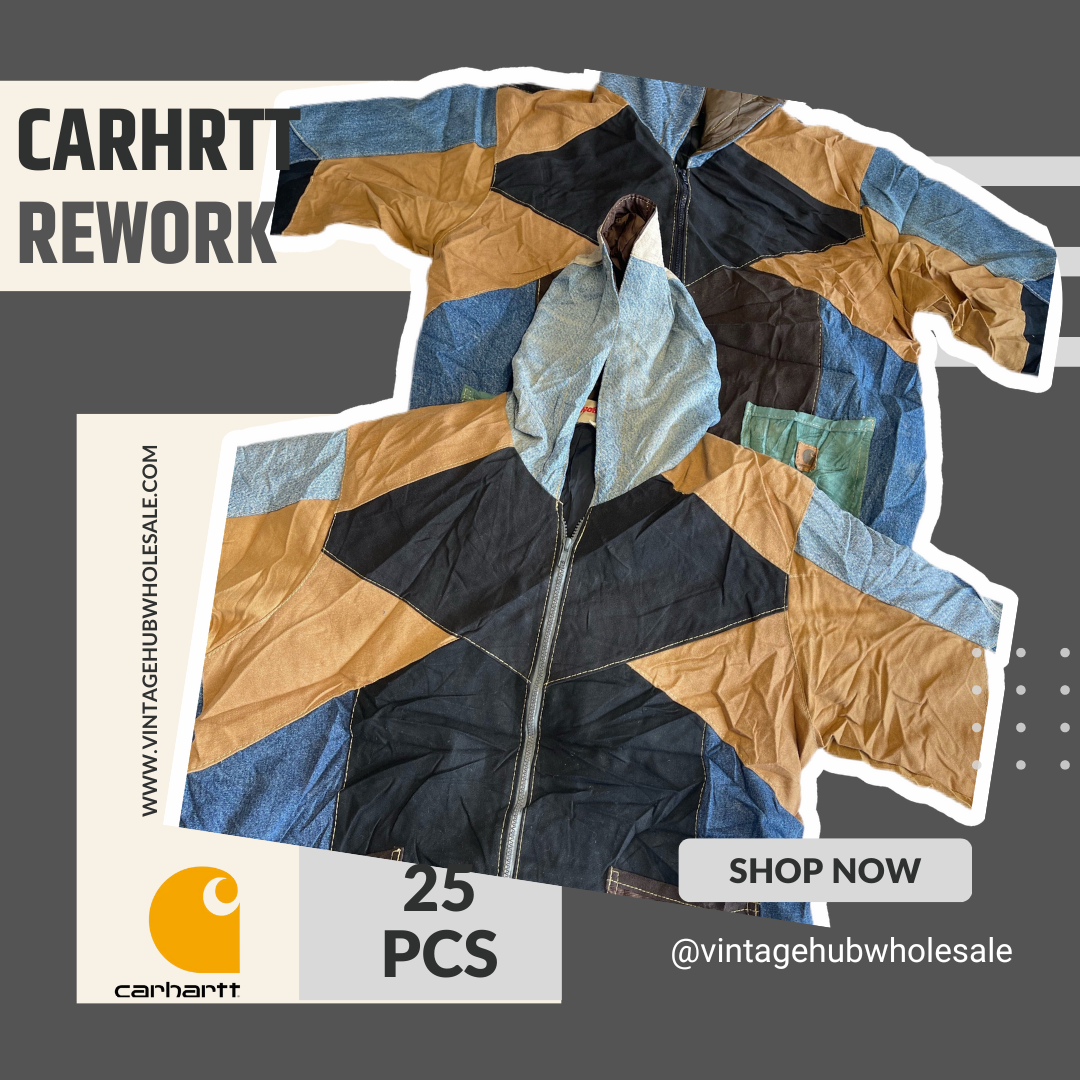 Carhartt Rework - A grade - 25 pcs – Vintage Hub Wholesale